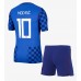 Kroatia Luka Modric #10 Bortedraktsett Barn VM 2026 Korte ermer (+ Korte bukser)